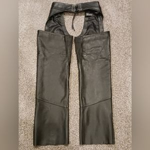 Leather Harley Davidson chaps